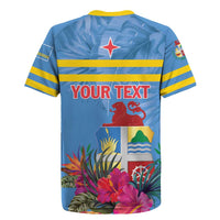 Aruba ta Bonita Rugby Jersey Aruba Shoco Tropical Vibe - Wonder Print Shop