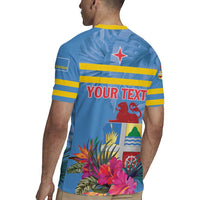 Aruba ta Bonita Rugby Jersey Aruba Shoco Tropical Vibe - Wonder Print Shop