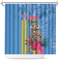 Aruba ta Bonita Shower Curtain Aruba Shoco Tropical Vibe