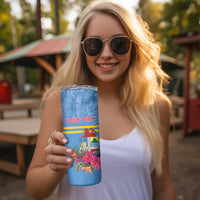 Aruba ta Bonita Skinny Tumbler Aruba Shoco Tropical Vibe - Wonder Print Shop