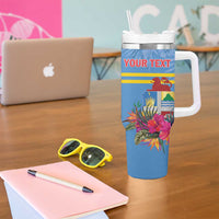 Aruba ta Bonita Tumbler With Handle Aruba Shoco Tropical Vibe - Wonder Print Shop