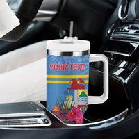 Aruba ta Bonita Tumbler With Handle Aruba Shoco Tropical Vibe - Wonder Print Shop