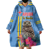 Aruba ta Bonita Wearable Blanket Hoodie Aruba Shoco Tropical Vibe - Wonder Print Shop