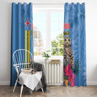 Aruba ta Bonita Window Curtain Aruba Shoco Tropical Vibe - Wonder Print Shop