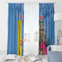 Aruba ta Bonita Window Curtain Aruba Shoco Tropical Vibe - Wonder Print Shop