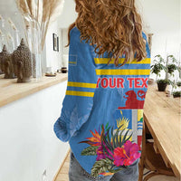 Aruba ta Bonita Women Casual Shirt Aruba Shoco Tropical Vibe - Wonder Print Shop