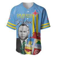 Feliz Dia di Betico Baseball Jersey Aruba Flag Style - Wonder Print Shop