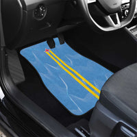 Feliz Dia di Betico Car Mats Aruba Flag Style - Wonder Print Shop
