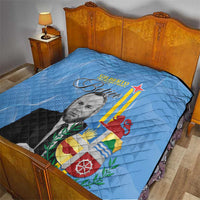 Feliz Dia di Betico Quilt Aruba Flag Style - Wonder Print Shop