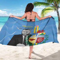 Feliz Dia di Betico Sarong Aruba Flag Style - Wonder Print Shop