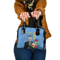 Feliz Dia di Betico Shoulder Handbag Aruba Flag Style