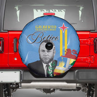 Feliz Dia di Betico Spare Tire Cover Aruba Flag Style - Wonder Print Shop
