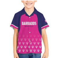 Custom Barbados Royals Cricket Family Matching Mermaid Dress and Hawaiian Shirt Back to Back Champions - Wonder Print Shop