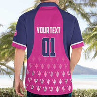 Custom Barbados Royals Cricket Hawaiian Shirt Back to Back Champions - Wonder Print Shop
