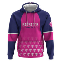 Custom Barbados Royals Cricket Hoodie Back to Back Champions - Wonder Print Shop