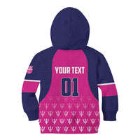 Custom Barbados Royals Cricket Kid Hoodie Back to Back Champions - Wonder Print Shop