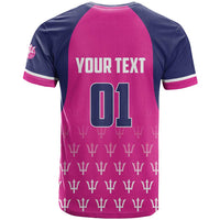 Custom Barbados Royals Cricket T Shirt Back to Back Champions - Wonder Print Shop