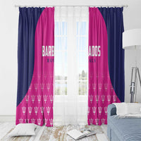 Barbados Royals Cricket Window Curtain Back to Back Champions - Wonder Print Shop