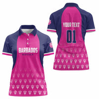 Custom Barbados Royals Cricket Women Polo Shirt Back to Back Champions - Wonder Print Shop