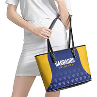 Barbados Tridents Cricket Leather Tote Bag Go Champions - Wonder Print Shop