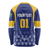 Custom Barbados Tridents Cricket Long Sleeve Shirt Go Champions - Wonder Print Shop
