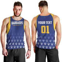 Custom Barbados Tridents Cricket Men Tank Top Go Champions - Wonder Print Shop