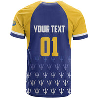 Custom Barbados Tridents Cricket T Shirt Go Champions - Wonder Print Shop