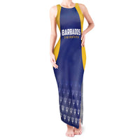 Custom Barbados Tridents Cricket Tank Maxi Dress Go Champions - Wonder Print Shop