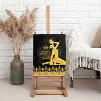 Haiti Neg Marron Gold Canvas Wall Art Lespwa pa anyen san aksyon - Wonder Print Shop