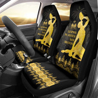 Haiti Neg Marron Gold Car Seat Cover Lespwa pa anyen san aksyon - Wonder Print Shop