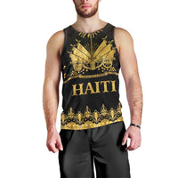 Haiti Neg Marron Gold Men Tank Top Lespwa pa anyen san aksyon - Wonder Print Shop
