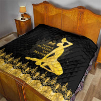 Haiti Neg Marron Gold Quilt Lespwa pa anyen san aksyon - Wonder Print Shop