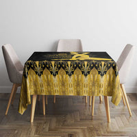 Haiti Neg Marron Gold Tablecloth Lespwa pa anyen san aksyon - Wonder Print Shop