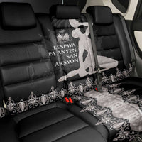 Haiti Neg Marron Silver Back Car Seat Cover Hope is Nothing Without Action - Wonder Print Shop