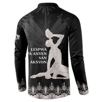 Haiti Neg Marron Silver Button Sweatshirt Hope is Nothing Without Action - Wonder Print Shop