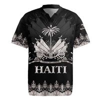 Haiti Neg Marron Silver Rugby Jersey Hope is Nothing Without Action - Wonder Print Shop