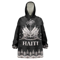 Haiti Neg Marron Silver Wearable Blanket Hoodie Hope is Nothing Without Action - Wonder Print Shop