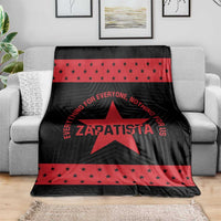 Zapatista Territories Blanket EZLN Everything For Everyone Nothing For Us - Wonder Print Shop
