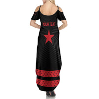 Personalized Zapatista Territories Family Matching Summer Maxi Dress and Hawaiian Shirt EZLN Everything For Everyone Nothing For Us - Wonder Print Shop