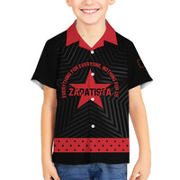 Personalized Zapatista Territories Family Matching Summer Maxi Dress and Hawaiian Shirt EZLN Everything For Everyone Nothing For Us - Wonder Print Shop