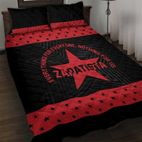 Zapatista Territories Quilt Bed Set EZLN Everything For Everyone Nothing For Us - Wonder Print Shop