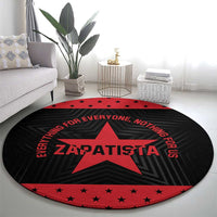 Zapatista Territories Round Carpet EZLN Everything For Everyone Nothing For Us - Wonder Print Shop