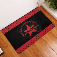 Zapatista Territories Rubber Doormat EZLN Everything For Everyone Nothing For Us - Wonder Print Shop