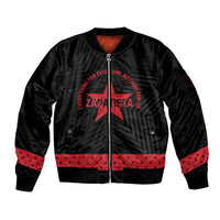 Personalized Zapatista Territories Sleeve Zip Bomber Jacket EZLN Everything For Everyone Nothing For Us - Wonder Print Shop