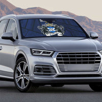 Football Scotland On Tour 2026 Auto Sun Shade Tartan Scottish Army Be Coming - Wonder Print Shop