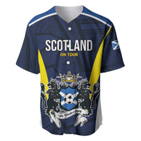 Custom Football Scotland On Tour 2026 Baseball Jersey Tartan Scottish Army Be Coming - Wonder Print Shop