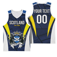 Custom Football Scotland On Tour 2026 Basketball Jersey Tartan Scottish Army Be Coming - Wonder Print Shop
