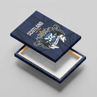 Football Scotland On Tour 2026 Canvas Wall Art Tartan Scottish Army Be Coming - Wonder Print Shop