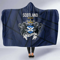 Football Scotland On Tour 2026 Hooded Blanket Tartan Scottish Army Be Coming - Wonder Print Shop