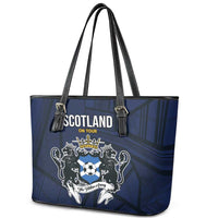 Football Scotland On Tour 2026 Leather Tote Bag Tartan Scottish Army Be Coming - Wonder Print Shop